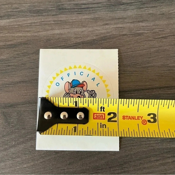 Chuck E Cheese Vintage Sticker - Coach Mouse 90s Official Party Kid - Picture 2 of 2